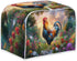 Rooster Bread Maker Cover, Washable 2 Slice Dust Cover, Anti-Sputtering Kitchen Appliance Protection (Green)