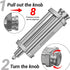 Pasta Maker Attachment for KitchenAid Stand Mixer, Stainless Steel Pasta Roller with 8 Gears Adjustable
