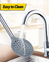Kitchen Ladle Strainer Set of 2, Large Slotted Spoon with High Heat Resistant BPA Free Non Stick Cooking Skimmers (Grey