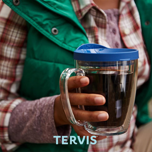 Tervis Christmas Holiday Fox Double Walled Insulated Tumbler Travel Cup, 16oz Mug, Made in USA