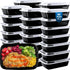 vivigu 50 Pack Meal Prep Containers 38 oz, Leakproof To Go Food