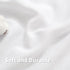 BGment Short Linen Curtains - 36 Inch Length 2 Panels, White Light Filtering Drapes for Kitchen Over Sink