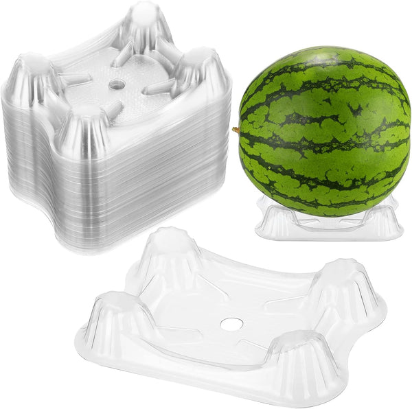 Irenare 50 Pcs Melon Cradle Plastic Melon Cradles Watermelon Holder for Garden
