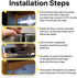 DA99-04158A Hinge Shim Refrigerator Door Height Adjustment Kit for Samsung Replaces 3282540, PS6448337