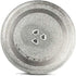 Microwave Glass Plate Turntable Tray Accessories, 9.6inch/24.5cm Diameter, Thickened Heat Resistant