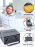 Buddew Electric Lunch Box 80W Food Heater, Portable Lunch Warmer for Car/Truck/Office with Insulated Carry Bag