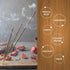 HEM Masala Assorted Natural Masala Cleansing Incense Sticks, 12 Packets (15g Each) | Natural Fragrance for Aromatic