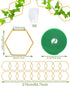 sousac 18 6-Corner Pcs Chain Trellis for Climbing Plants, Potted Houseplant Accessories for Hoya, Ivy, Monstera, DIY
