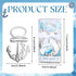 50PCS Package Anchor Design Bottle Openers for Nautical Themed,Wedding Favors Gifts,Bridal Shower Decorations or Baby