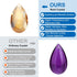 10 Pack 85mm 38mm PATIKIL Teardrop Crystal Chandelier Pendants Beads, Length Chandelier Prisms Parts Ornaments Hanging