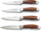 Outset QJ91 Jackson Steakhouse Knife Set, 4-Piece, Stainless Steel