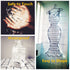 Ranlraka 7Ft White LED Christmas Fairy Lights for Bedroom Battery Operated String Lights Mason Jar Lights Waterproof