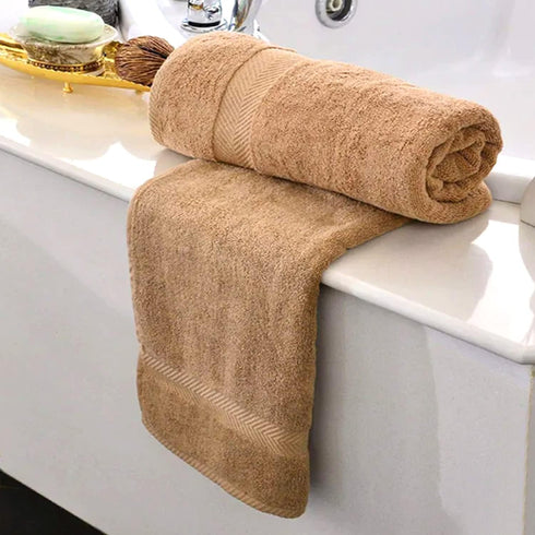 KAHAF COLLECTION 6-Pack 100% 27 inchesx54 inches) Bath Towels - Lightweight - Extra Absorbent - Cotton - Shower towels