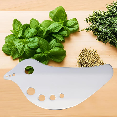Stainless Steel Herb Stripper for Kale, Chard, Collard Greens - Multi-Function Leaf Remover Kitchen Gadget, Easy Kale