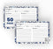Recipe Cards 4" X 6" Double-Sided Premium Thick Card Stock - Great Gift for Amateurs or Experienced Chefs (Pack of 50)
