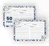 Recipe Cards 4" X 6" Double-Sided Premium Thick Card Stock - Great Gift for Amateurs or Experienced Chefs (Pack of 50)