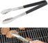 Vollrath 4781220 Jacobs's Price Tong, 12-Inch, Stainless Steel, Black Handle