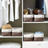 Small Storage Baskets for Shelves, Fabric Storage Baskets for Closet, Rectangular Collapsible Organizing Baskets