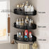Asotckom 3-Pack, 11.42" 8.27" 2.09", x x Triangle Shower Kitchen Organizer, Caddy Bathroom Caddy Waterproof Large