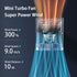 Portable Handheld Fan, 1-100 Speeds Adjustable Turbo Mini Fan with LED Display, Rechargeable Personal Fan for Travel