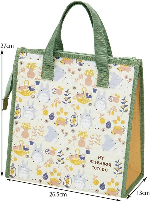 Skater My Neighbor Totoro Thermal Insulated Lunch Bag with Zip Closure