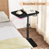 360 11.8" 15.8" 31" Giikin Side Table, Swivel & Height Adjustable TV Trays for Eating on Couch, Sofa Armrest TV Tray