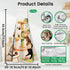 Set 2 CUTHOLLOW Cat Play and Flowers Hanging Kitchen Towels with Loop, of - Soft & Super Absorbent Microfiber