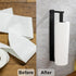 MONEER Paper Towel Holder Under Cabinet, Paper Towel Holder, Aluminum Alloy Kitchen Towel Holders, Self Adhesive