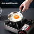 Luqeeg Stainless Steel Mini Frying Pan, Non-Stick Egg Skillet, Compatible with Induction and Gas Stoves (16CM)