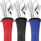3 Pack Reusable Portable Flatware Sets with Knife, Fork, Spoon, Chopsticks, 12Pcs Stainless Steel Dinnerware with