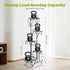 5 Tier Plant Stand Indoor Outdoor, Tall Flower Display Stand, Multi-Tiered Plant Rack Shelf for Plants, Corner Plant