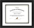 Golden State Art 11x14 Diploma Frame for 8.5x11 Document & Certificates with Mat, Solid Wood, 1 Pack