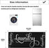 Laundry Loads Of Fun Machine Cover, Dryer Top Covers Anti-Slip Fridge Dust Cover, Roller Washing Machine Top Cover