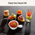 Reasmi Set Set 4 20 Reasim Butter Warmer for Seafood, Lobster & Crab, Drawn Butter Melter for Chocolate & Cheese
