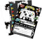 WERNNSAI Watercolor Video Game Party Invites - 20 Set Fill-in Invitations with Envelopes for Boys Birthday