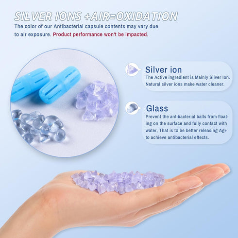 3-Pack Universal Humidifier Fish Cleaner, Purifies Water, Prevents Hard Water Build-Up, Reduces Scale and White Dust