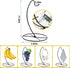 Sankoly 1-Pack Countertop, 15LB Banana Holder Stand, Sturdy Banana Hanger Hook for Kitchen Metal Modern Banana Stand