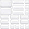 Drawer Organizers Set of 19, Clear Plastic Storage Bins for Kitchen, Bathroom, Office, and Jewelry