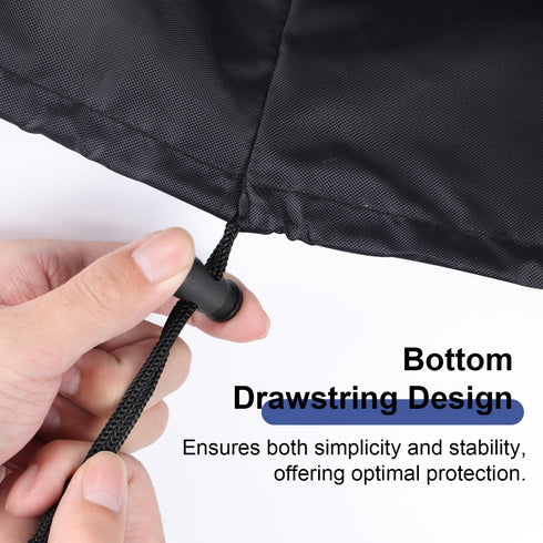 Dehumidifier Dustproof Cover for Large Units, Universal Waterproof Home Appliances Cover, Black