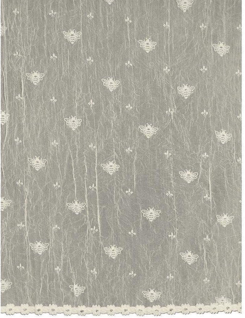 Heritage Lace Bee Valance with Trim, Ecru, 45 by 15", Model 7165E-4515HT