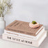 Set 3 XKDOUS of Aesthetic Decorative Books for Home Decor Coffee Table Books Hollow Keepsake Photo Storage Boxes Modern