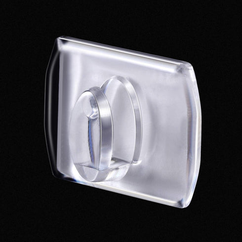 60 Outdoor(0.71 0.51 Inch,Clear) Tatuo Pieces Mini Clear Decorating Hook Clips Christmas Fairy Light Hook Holiday Clips