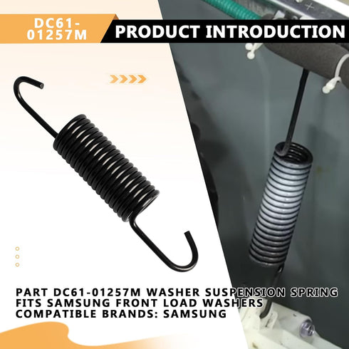 DC61-01257M Washer Suspension Spring Replacement for Samsung Washer, Fits Models WF3, WF4