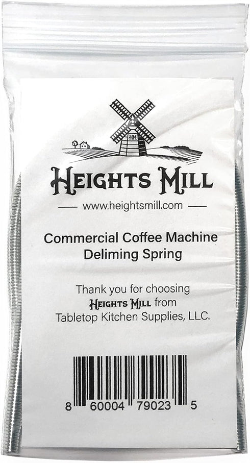 Steel Deliming Spring for Commercial Coffee Machines, compatible with Bunn BUNN-O-Matic brewers