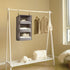 GRANNY SAYS 3-Shelf Hanging Closet Organizer, Collapsible Shelves for Closet & RV, Gray, 29 ½" H X 12" W X 12" D, 1-Pack
