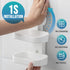 2 TAILI Soap Holder Soap Dish for Shower, Suction Cup Soap Holder for Shower Wall, Bathroom Accessories, Removable