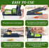 12 1 HomeHacks Vegetable Chopper Vegetable Cutter, in Kitchen Gadget, Dicer, Slicer, Onion Cutter, Salad, Cheese Grater