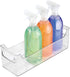 iDesign Plastic Organizer Bin with Easy Grip Handles, Set of 2, 14.5" x 5" x 5", Clear
