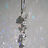 Bling Car Accessories for Women and Men - Cute Decor, Lucky Crystal Sun Catcher Ornament, Rear View Mirror Ball Charm