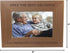 CustomGiftsNow Only The Best Grandpas Get Promoted to Great Grandpa Natural Alder Wood Engraved Photo Frame (4x6-inch)